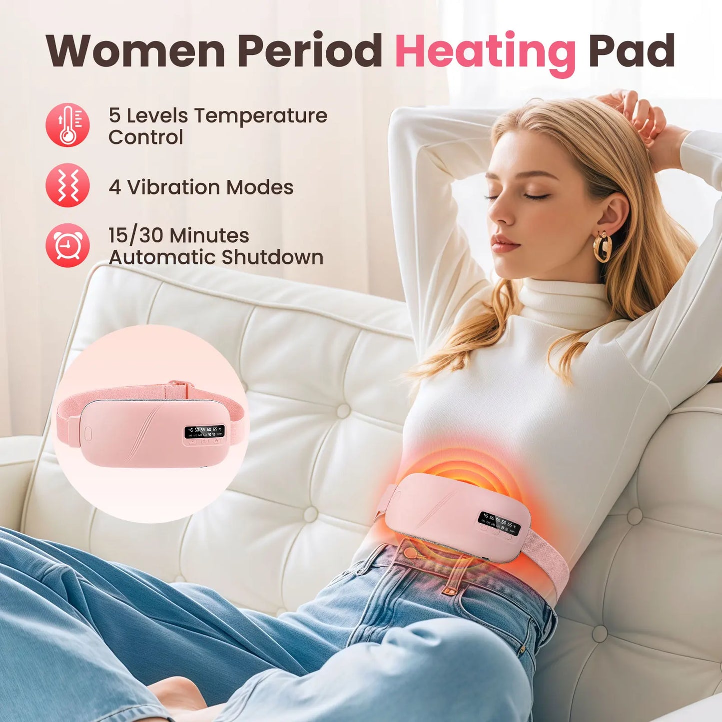 Soothing Warmth Period Relief Belt